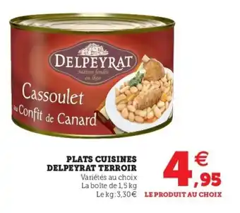 Super U Plats Cuisines Delpeyrat Terroir offre