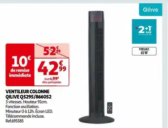 VENTILEUR COLONNE QILIVE Q5295/866052