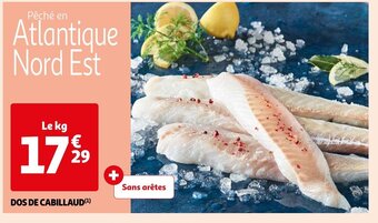 Auchan Supermarché DOS DE CABILLAUD(¹) offre