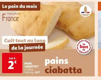 PAINS CIABATTA (²)