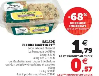 Super U Slade Pierre Martinet offre