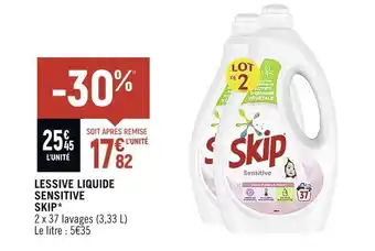 Skip lessive liquide sensitive*