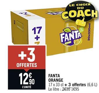 Spar Fanta fanta orange offre