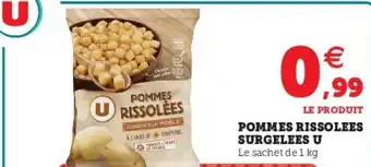 Super U Pommes Rissolees Surgelees U offre