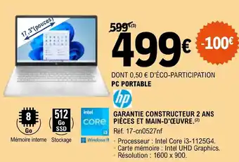 E.Leclerc PC PORTABLE offre