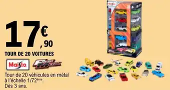E.Leclerc TOUR DE 20 VOITURES offre