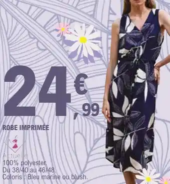 ROBE IMPRIMÉE