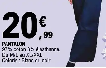 E.Leclerc PANTALON offre