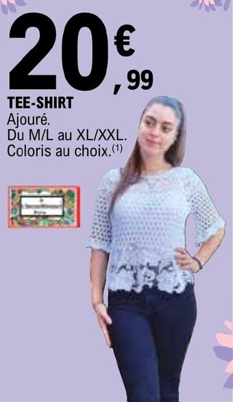 E.Leclerc TEE-SHIRT offre