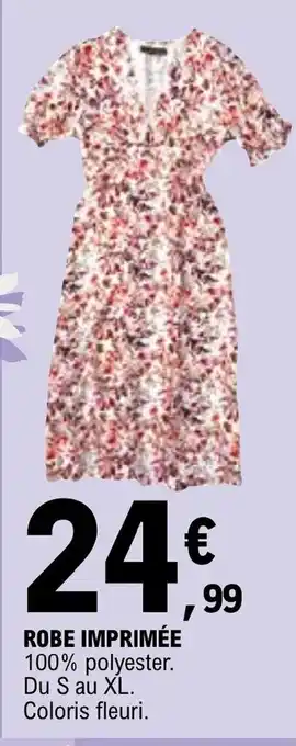 ROBE IMPRIMÉE