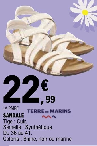 E.Leclerc SANDALE offre