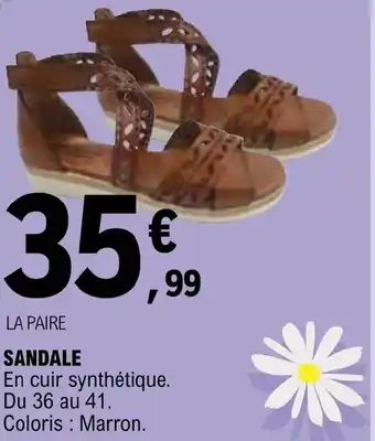 E.Leclerc SANDALE offre