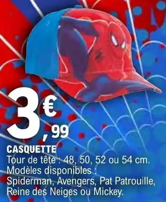 E.Leclerc CASQUETTE offre