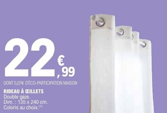 E.Leclerc RIDEAU À CEILLETS offre