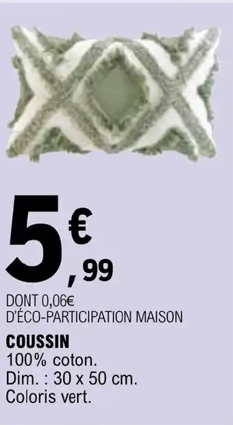 E.Leclerc COUSSIN offre