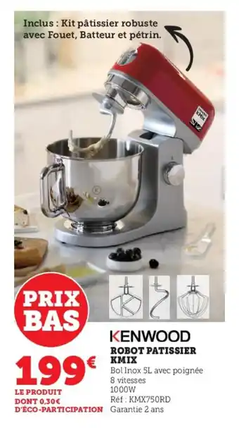 Super U ROBOT PATISSIER KMIX offre