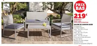 Super U SALON DE JARDIN AGEN offre