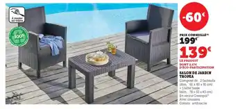 Super U SALON DE JARDIN TROPEA offre