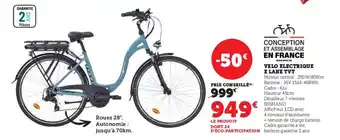 Super U VELO ELECTRIQUE E LANE TVT offre