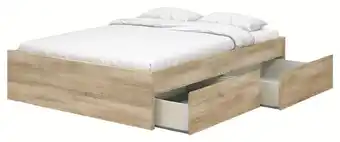 Conforama LIT 140 CM MULTIBOX offre