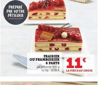 Super U FRAISIER OU FRAMBOISIER offre