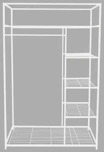 Conforama PENDERIE 110 CM 170 CM WARDY offre