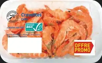 Intermarché CREVETTES CUITES ASC offre