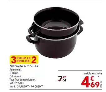 METRO Marmite à Moules offre