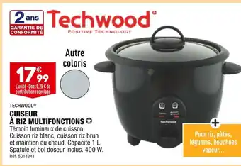 ALDI Techwood cuiseur à riz multifonctions offre