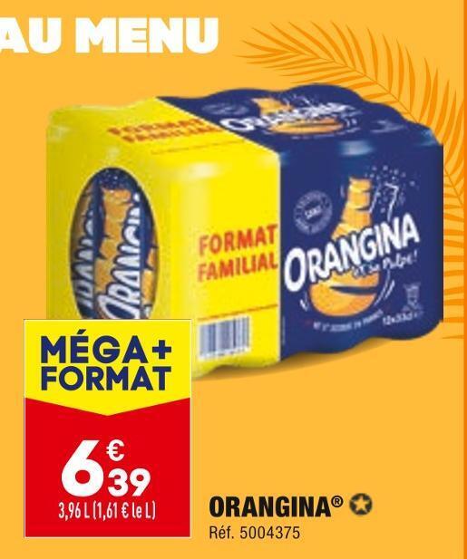 ALDI Orangina orangina offre