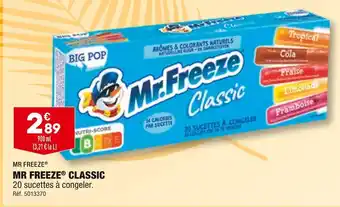 ALDI Mr freeze mr freeze classic offre