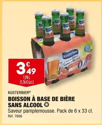 ALDI Kusterbier boisson à base de bière sans alcool offre