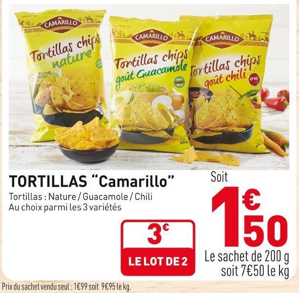 Promo Tortillas “camarillo” chez Grand Frais