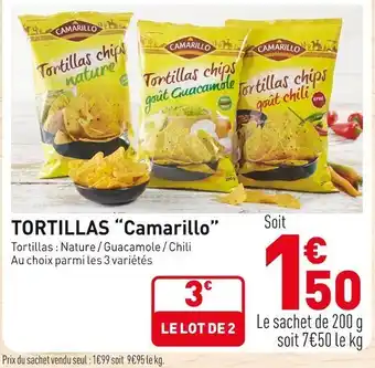 Tortillas âcamarilloâ