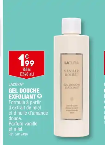 ALDI Lacura gel douche exfoliant offre