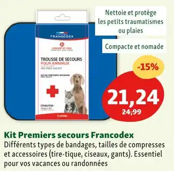 Francodex kit premiers secours