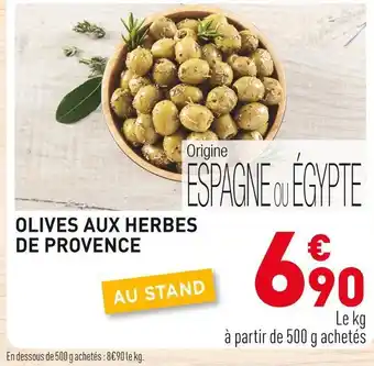 Olives aux herbes de provence