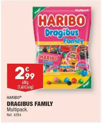 ALDI Haribo dragibus family offre