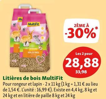 Multifit litiĂšres de bois