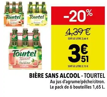 Supeco Tourtel bière sans alcool offre