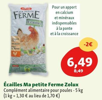 Zolux écailles ma petite ferme