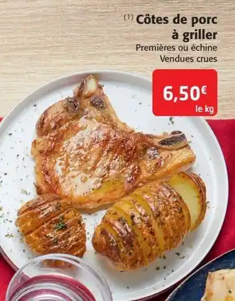 Colruyt Côtes de porc à griller offre