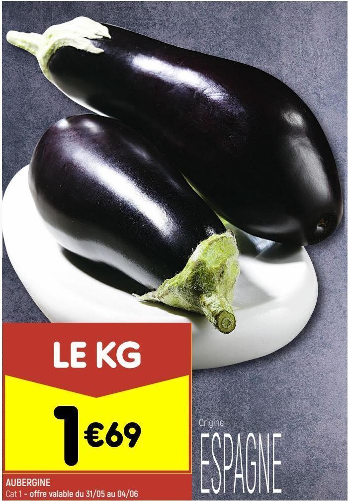 Leader Price Aubergine offre