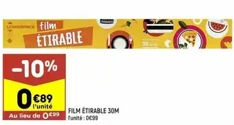 Film étirable 30m