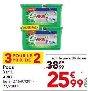 METRO Pods Ariel offre