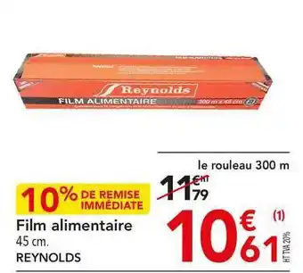 METRO Film Alimentaire Reynolds offre
