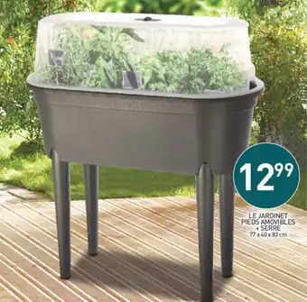 Stokomani Le Jardinet Pieds Amovibles+Serre offre