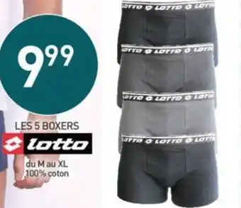 Stokomani Les 5 Boxers offre