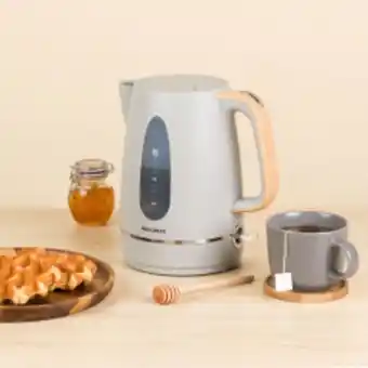 Bouilloire 1.5l taupe et effet b