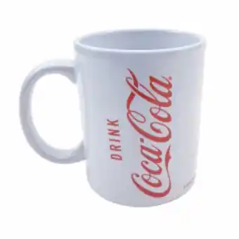b&m Mug ceramique blanc coca-cola offre